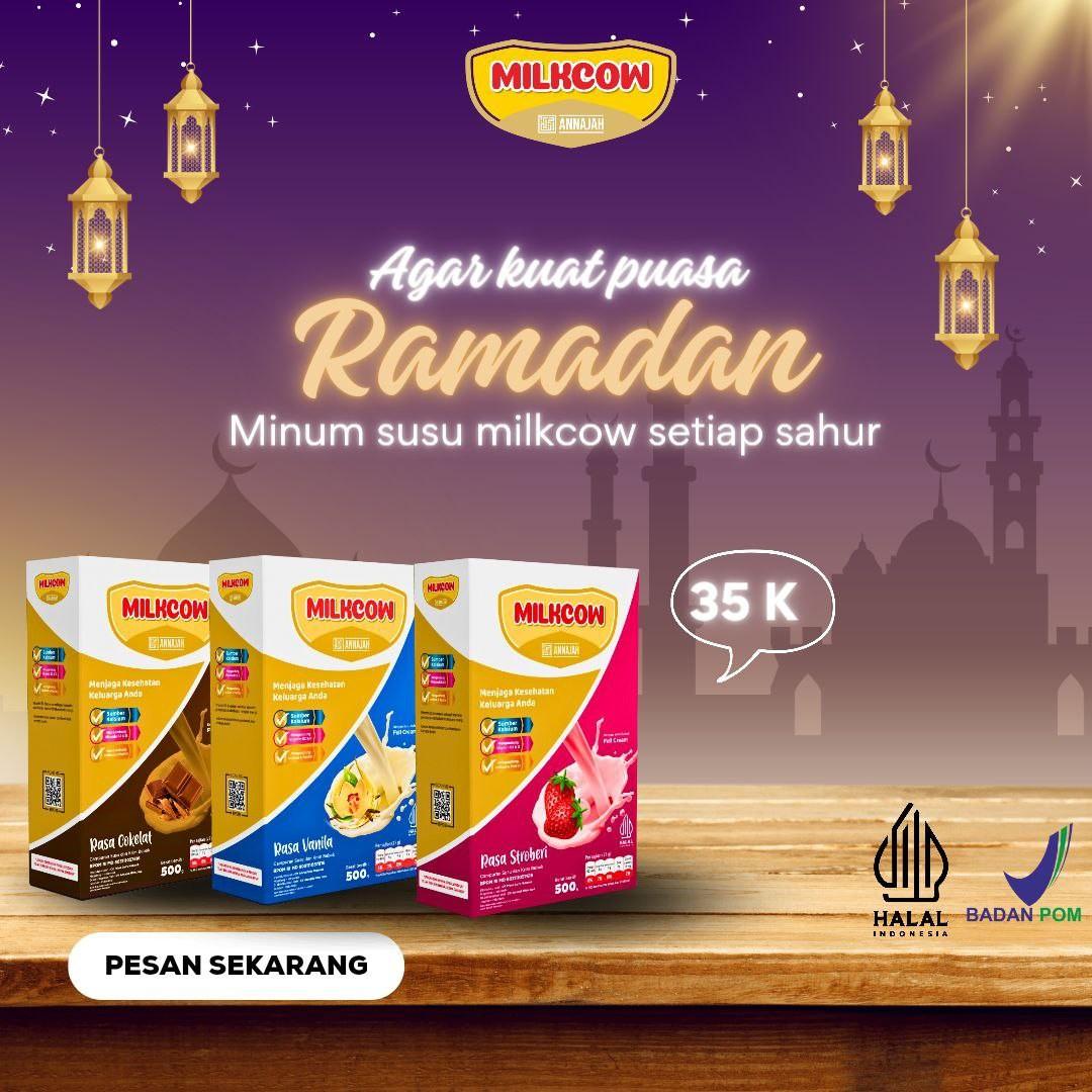 Mall Milkcow - susu penggemuk badan untuk anak dan dewasa 500gram rasa cokelat