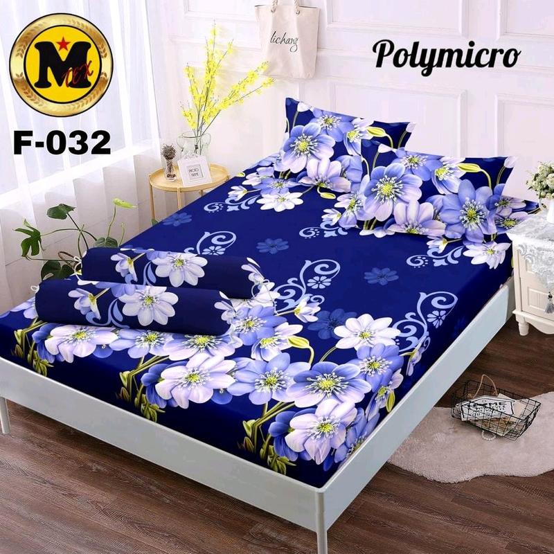 SEPREI MOTIF BUNGA AESTHETIC 180*200 160*200 JUMBO FREE 2 SARUNG BANTAL 1 GULING Springbed 7