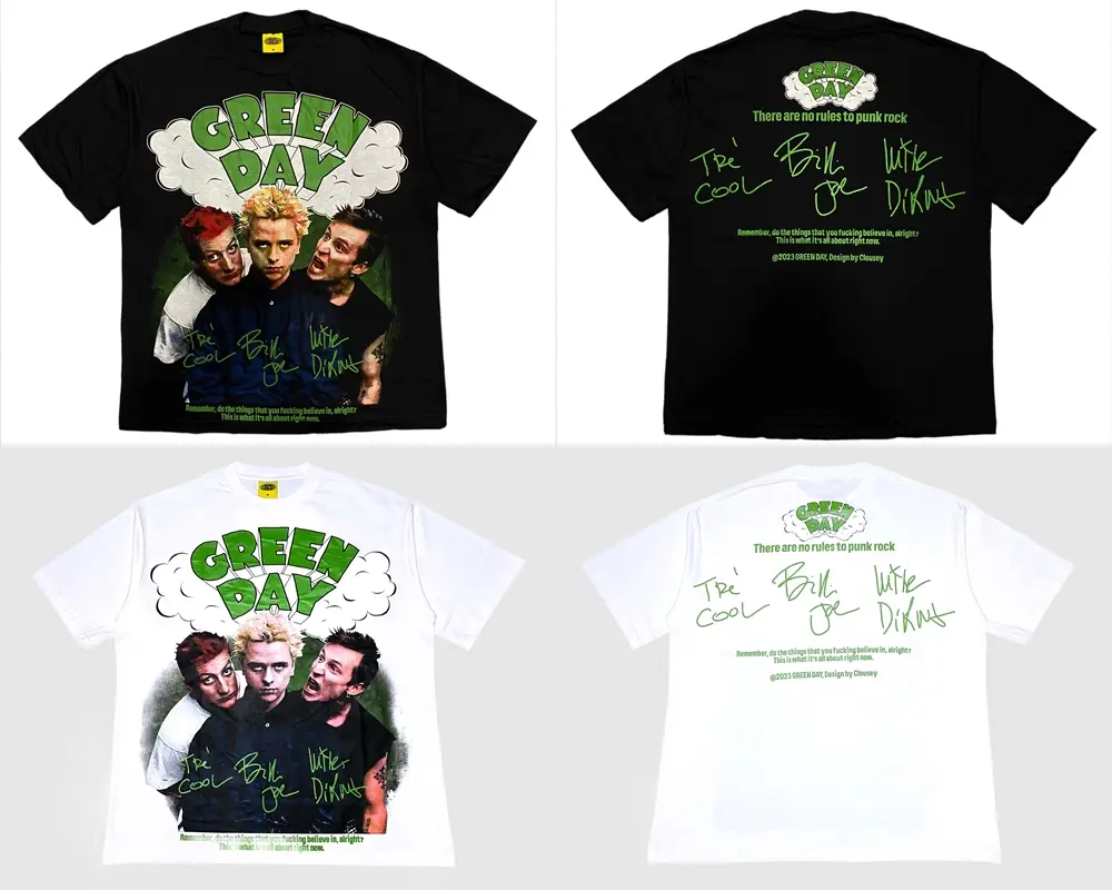Tshirt Oversized Nonwash cls GREENDAY