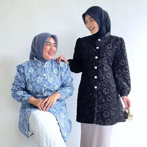 Amelie JUMBO Tunik Wanita Fukuro Jaguar | Atasan Mewah Bigsize Busui Friendly Kondangan untuk Lebaran 2026