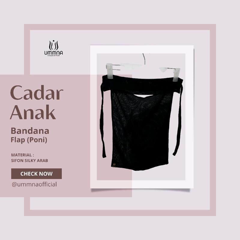 CADAR ANAK BANDANA PONI BY UMMNA 1
