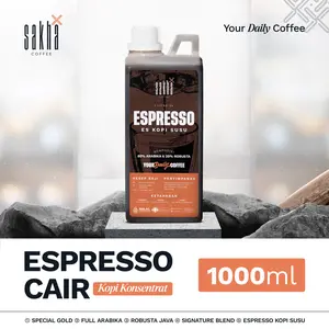 Espresso Cair Minuman Kopi Susu Kekinian 1 Liter Konsentrat Coffee