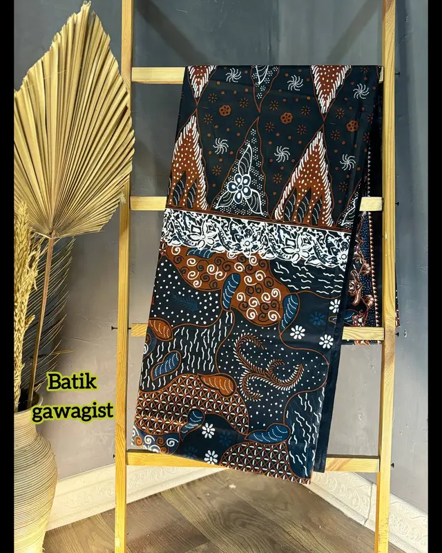 SARUNG BATIK MOTIF SEKAR LANGIT BAHAN KATUN PRIMA ORI-batik gawagist 1