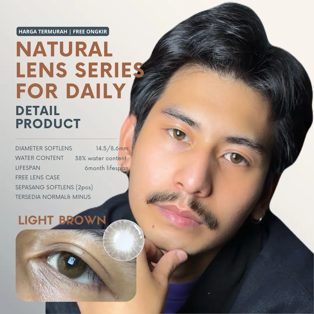 LENSA KONTAK NATURAL NO RING
