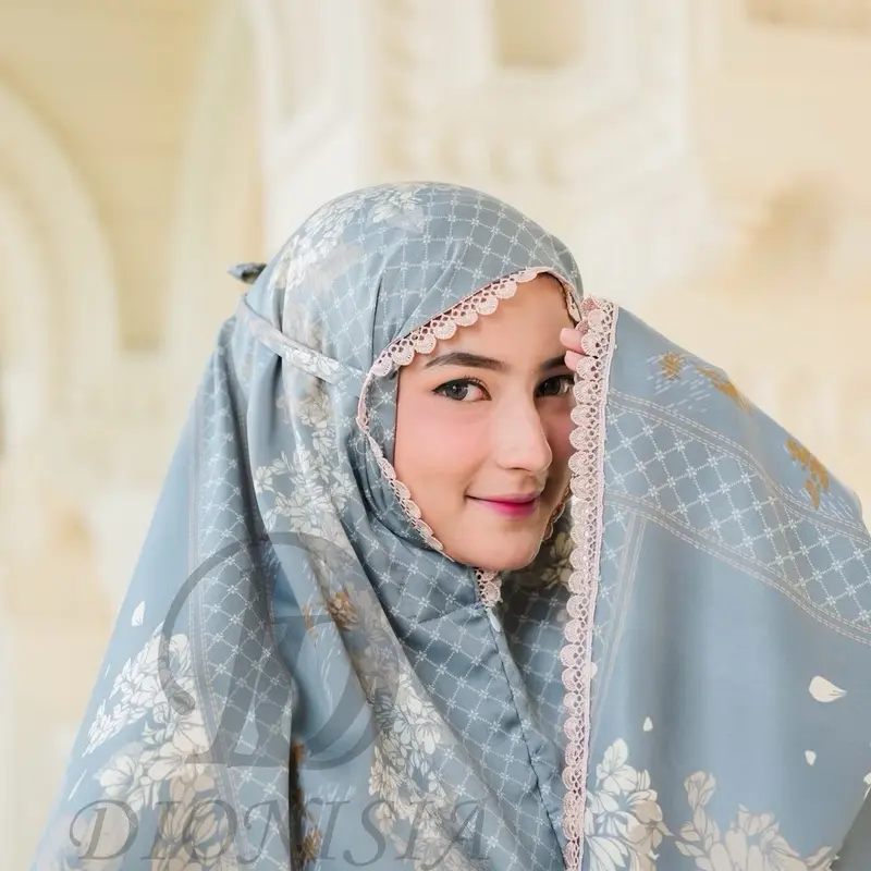 Mukena dewasa silky jumbo travel mukena model 2 in 1 NAURA 0