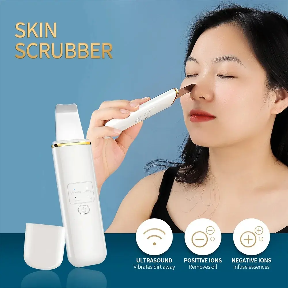 Electric Facail Acne Skin Blackhead Cleaning Tool with 4 Modes for Face Cleaning