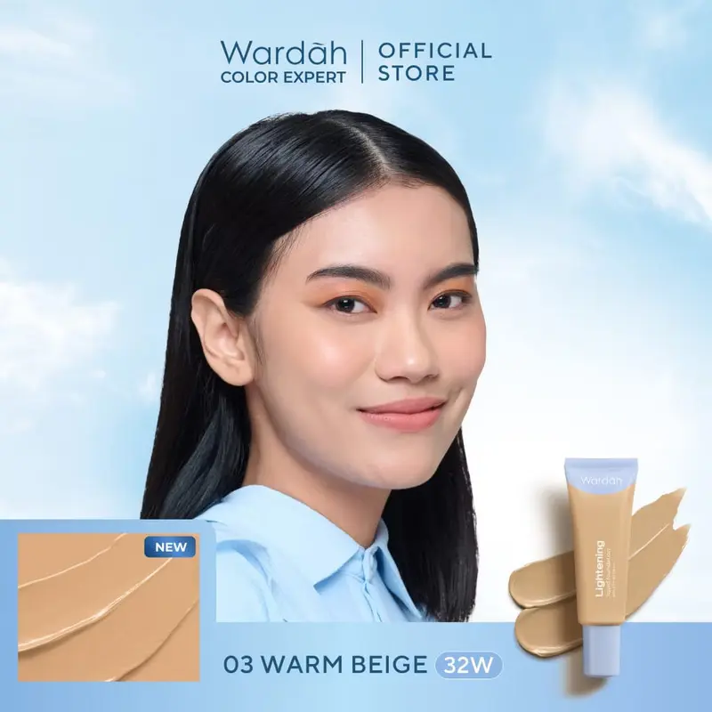 WARDAH Lightening Liquid Foundation 6ml - Mini Size 5