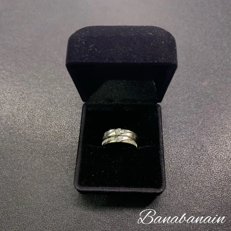 Cincin 2Pcs Couple Silver Perak Plated Tunangan Nikah Sepasang CCSP2 5