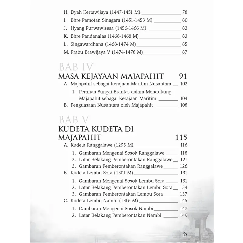 BUKU Majapahit : pasang surut takhta majapahit dari masa keemasan sampai kejatuhannya 5