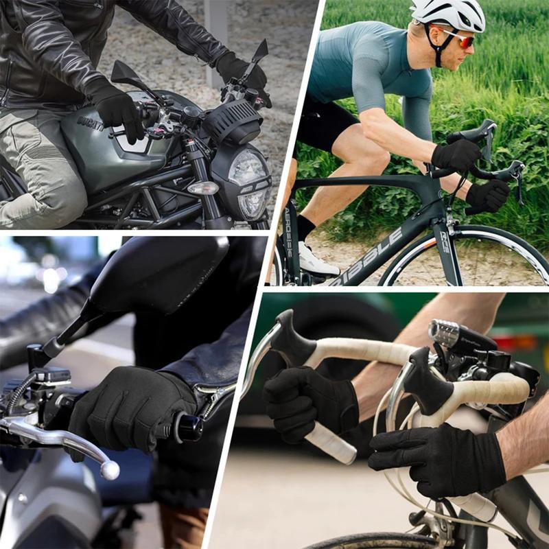 Product Introduction of Microfiber gardening work gloves Labor protection gloves Breathable non-slip wear-resistant touch screen cycling gloves 14