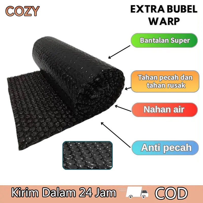 Cozy Tambahan Bubble Wrap untuk Produk Packing Extra Aman Kirim Dalam 24 Jam COD