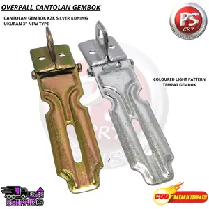 Overpall Pintu 3 Inch Bahan Plat Cantolan Gembok Pintu - Produk Baru dan Asli