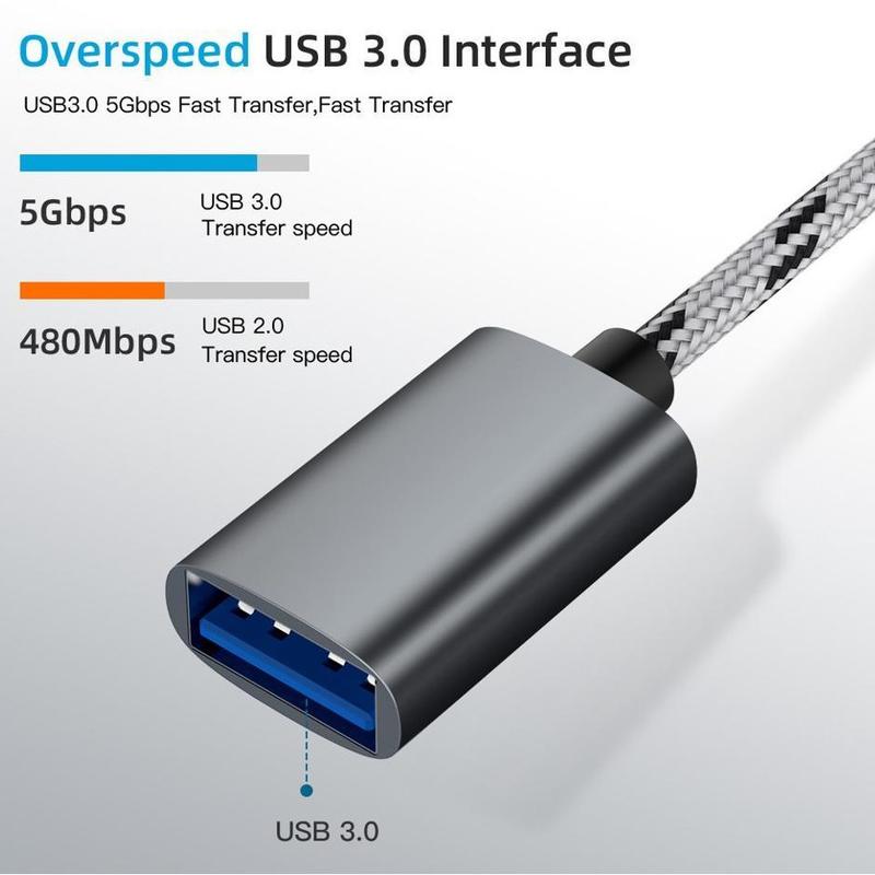 Product Introduction of Cáp Bộ Chuyển Đổi USB OTG, Thiết Kế 2 Trong 1, Bộ Chuyển Đổi Dễ Phối Đồ Cho Nhiều Thiết Bị, Bền Và Linh Hoạt, Thích Hợp Đi Du Lịch Và Sử Dụng, Thiết Kế Tiện Lợi 13