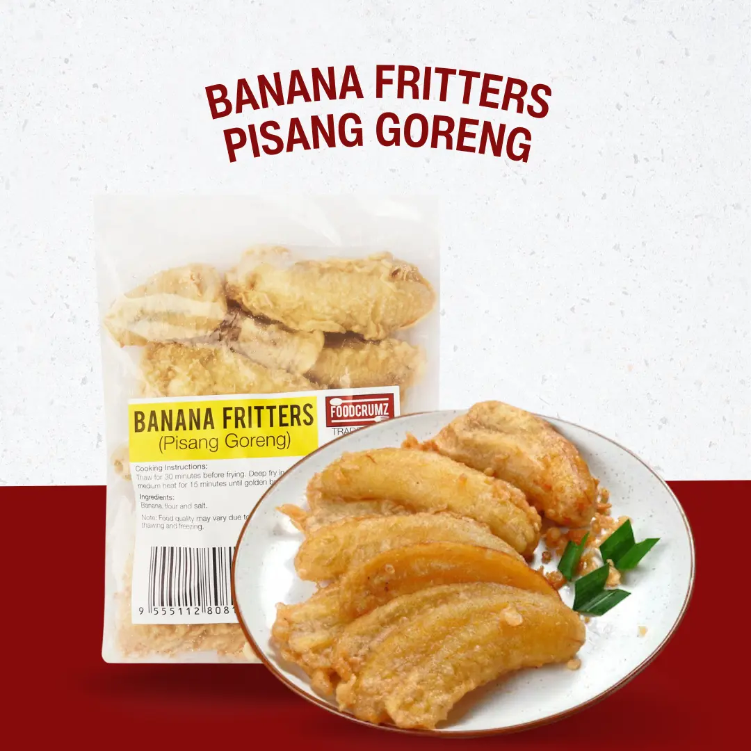Banana Fritters / Pisang Goreng 400g Halal Frozen