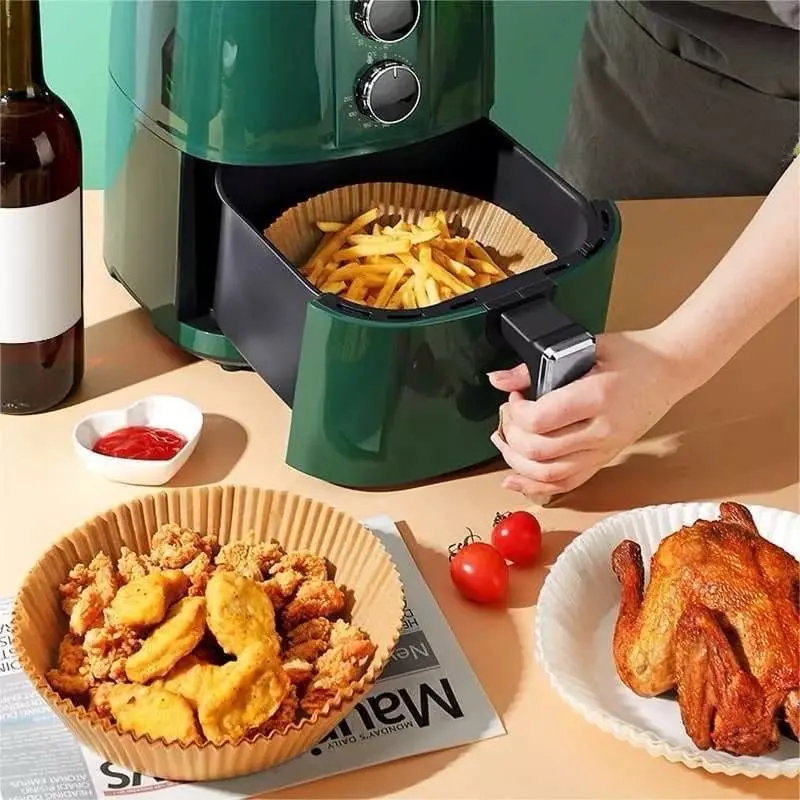 Kertas Airfryer isi 50 / air fryer paper anti lengket isi 50 Dapur 0