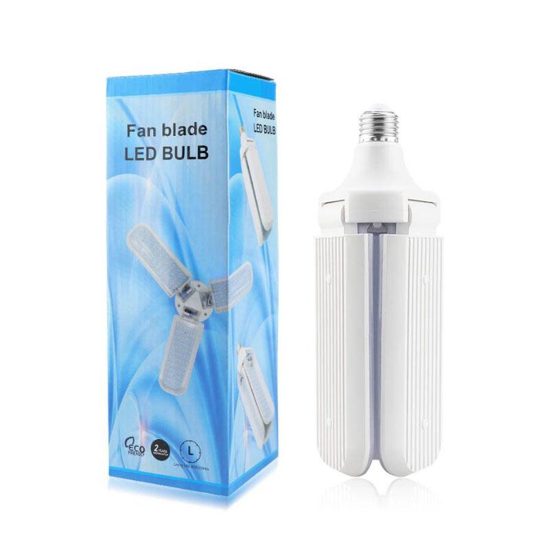 Đèn LED kèm quạt gấp 45W 6500K AC170–265V đèn tiết kiệm năng lượng