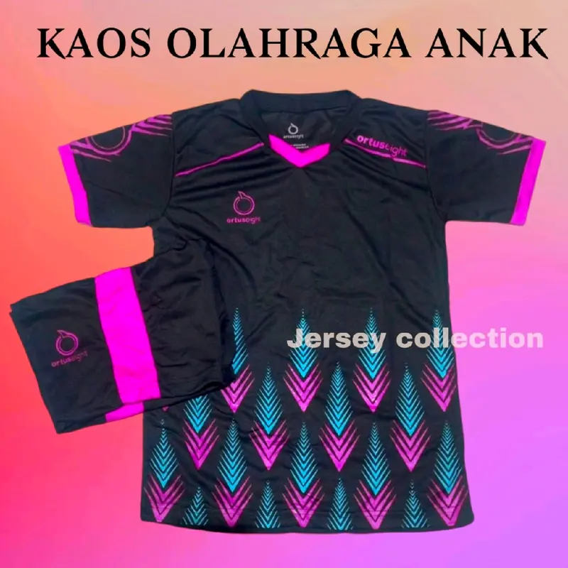 Baju bola anak laki laki jersey junior Kaos futsal anak Outdoor Olahraga Sport 0