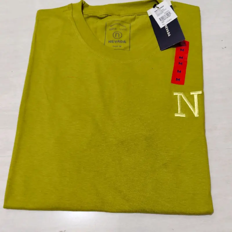 Kaos Lengan Pendek N Unisex N V D dari Katun Combed24s Pria Wanita 6
