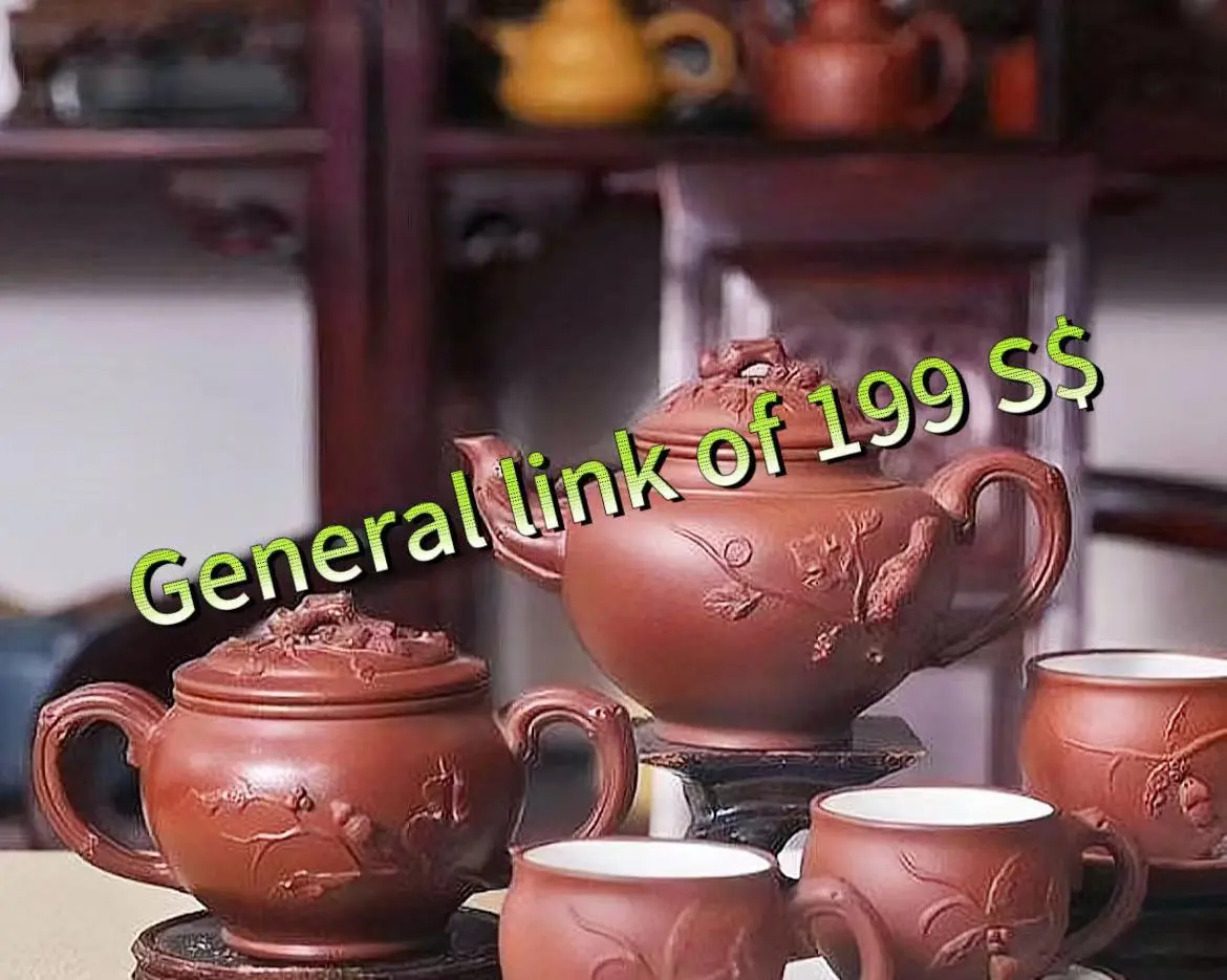general link of S$199 of Yixing master's handmade teapot