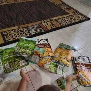 Gain Yum - [BUY 5 GET 5] Mixed All Variants 208 g Kuaci Kupas Kacang Koro Kacang Polong Shrimp Strips