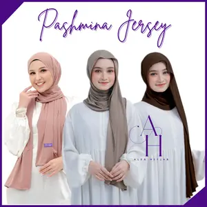 Pashmina Kaos Jersey / Pashmina Flowly Meleyot / Pasmina Jersey