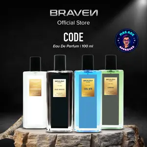【SPESIAL】Braven Code EDP Series 100ml - Parfum Pria Wangi Tahan Lama Perfume Cowok