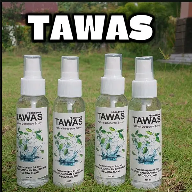 4 pcs deodorant tawas 100 ml