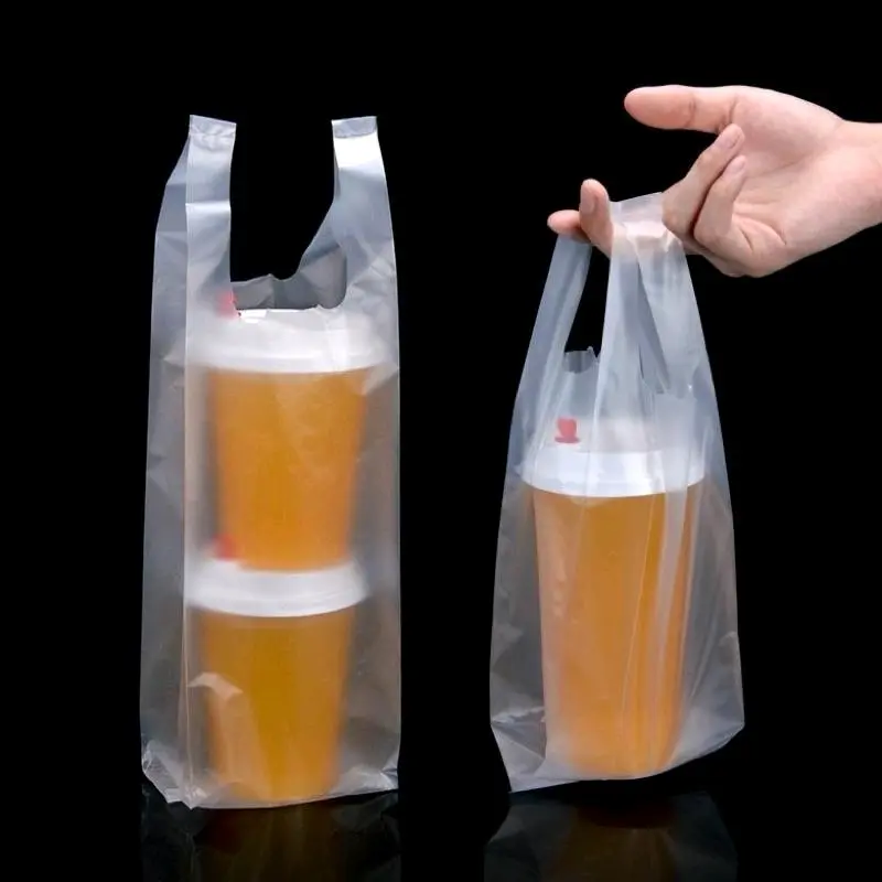kantong plastik gelas/asoy cup/ uk.1 gelas & 2 gelas