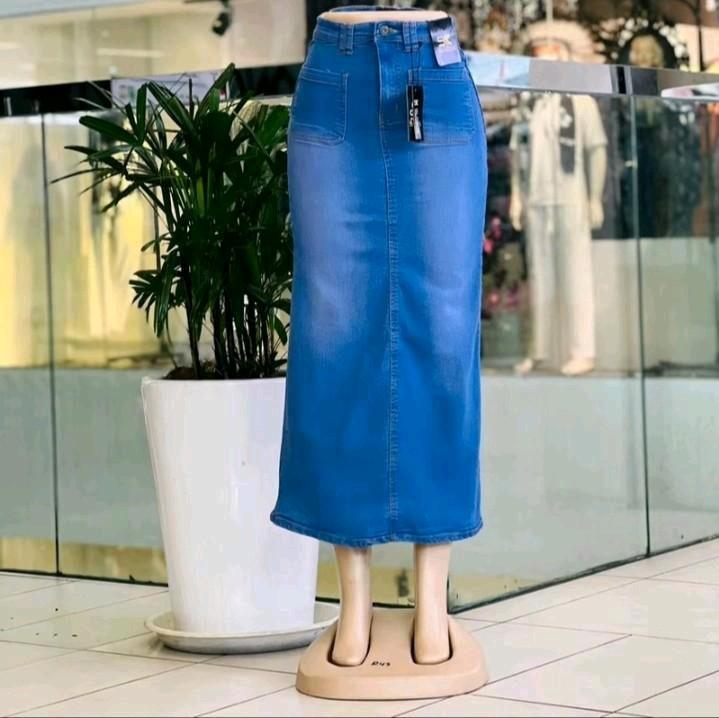Product Introduction of SKIRT JEANS KITTY POKET STREACHABLE (NO SPLIT) Denim 8