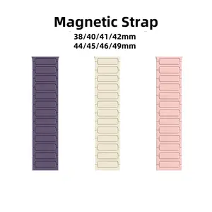 [iWatch]Magnetic Strap Exclusive for RuniWatch S10 Pro, Ultra 3 & Apple Watch Series 11 10 9 8 7 6 5 4 SE 3 2 1 38mm 40mm 41mm 42mm 44mm 45mm 46mm 49mm