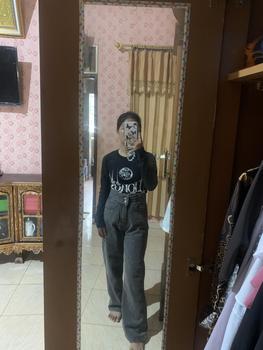 Product Review of NOMOLU - Crop Top Long Sleeve Kaos Wanita Vol.015 Moon from f**_ 1
