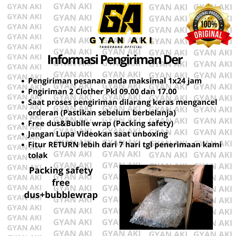 Aki Motor Honda Revo Aki Kering Accu Kering MF Gtz5s Aki Motor Termurah Motorcycle 3