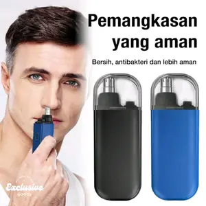 [XGoods] Alat Cukur Bulu Hidung Pembersih Nose Hair Trimmer Elektrik Multifungsi Professional Pria Kumis Jenggot Mesin Sisir Tubuh