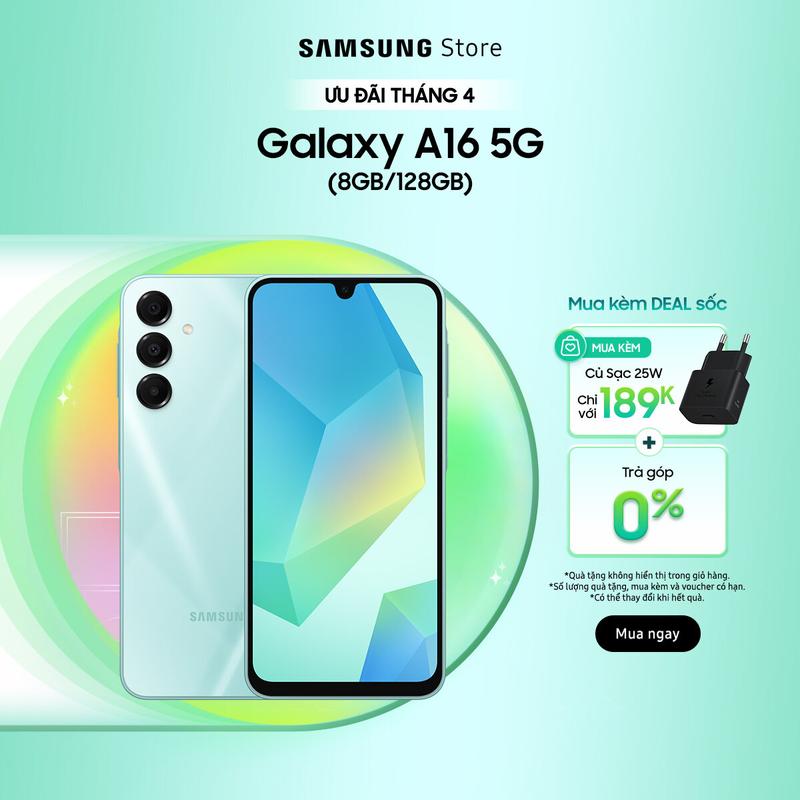 Điện Thoại Samsung Galaxy A16 5G 8GB/128GB (Giao hàng sau 10 ngày)