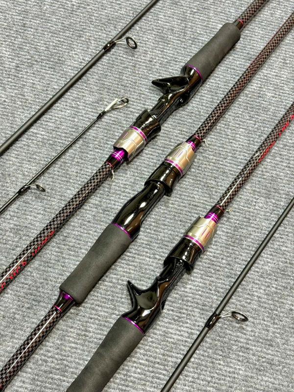 Cần Câu lure ViKing MG 9 Hàng Chính Hãng Giá rẻ Ngọn Và Gốc Màu sắc Khác Nhau Có Cần Ngang & Cần Đứng