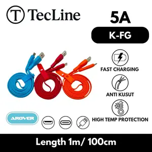 KABEL DATA AROVER FAST-GEN 5A SUPER FAST CHARGING PENGISIAN DAYA CEPAT MACAR0N MICRO/TYPEC/I0S KABEL PIPIH