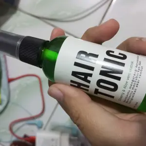HAIR TONIC Vitamin Rambut Meluruskan Melembabkan Menutrisi Mencegah Kerontokan 60ml dengan Ekstrak Ginseng & Aloe Vera untuk Rambut Sehat Kuat dan Tebal