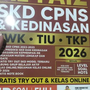 Buku AL FAIZ SKD CPNS dan KEDINASAN 2026