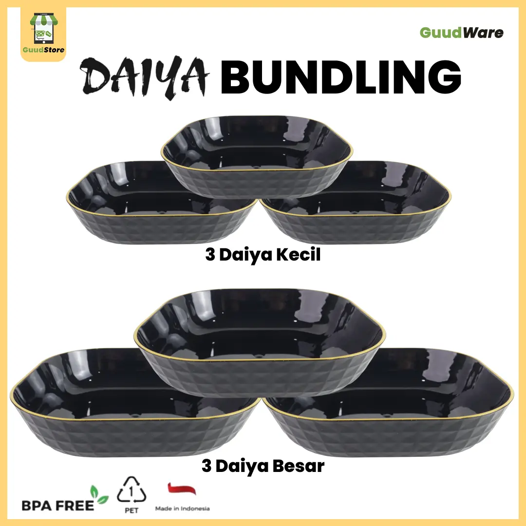 Daiya Bundling Black Doff List Gold