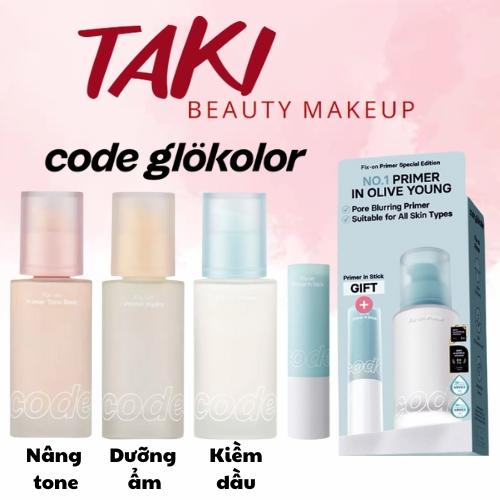   TEM LG  Kem Lót Trang Điểm Fix-on Primer Code Glokolor 30ml 