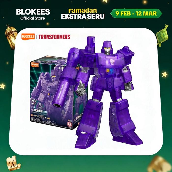Promo [BARU!] Blokees Transformers AE02 G1 Megatron Energy Explosion ...