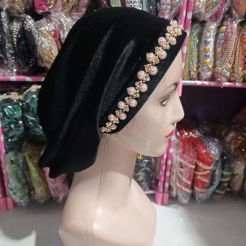 songko haji permat/songkohaji/ciputhaji/penutup kepala wanita 0