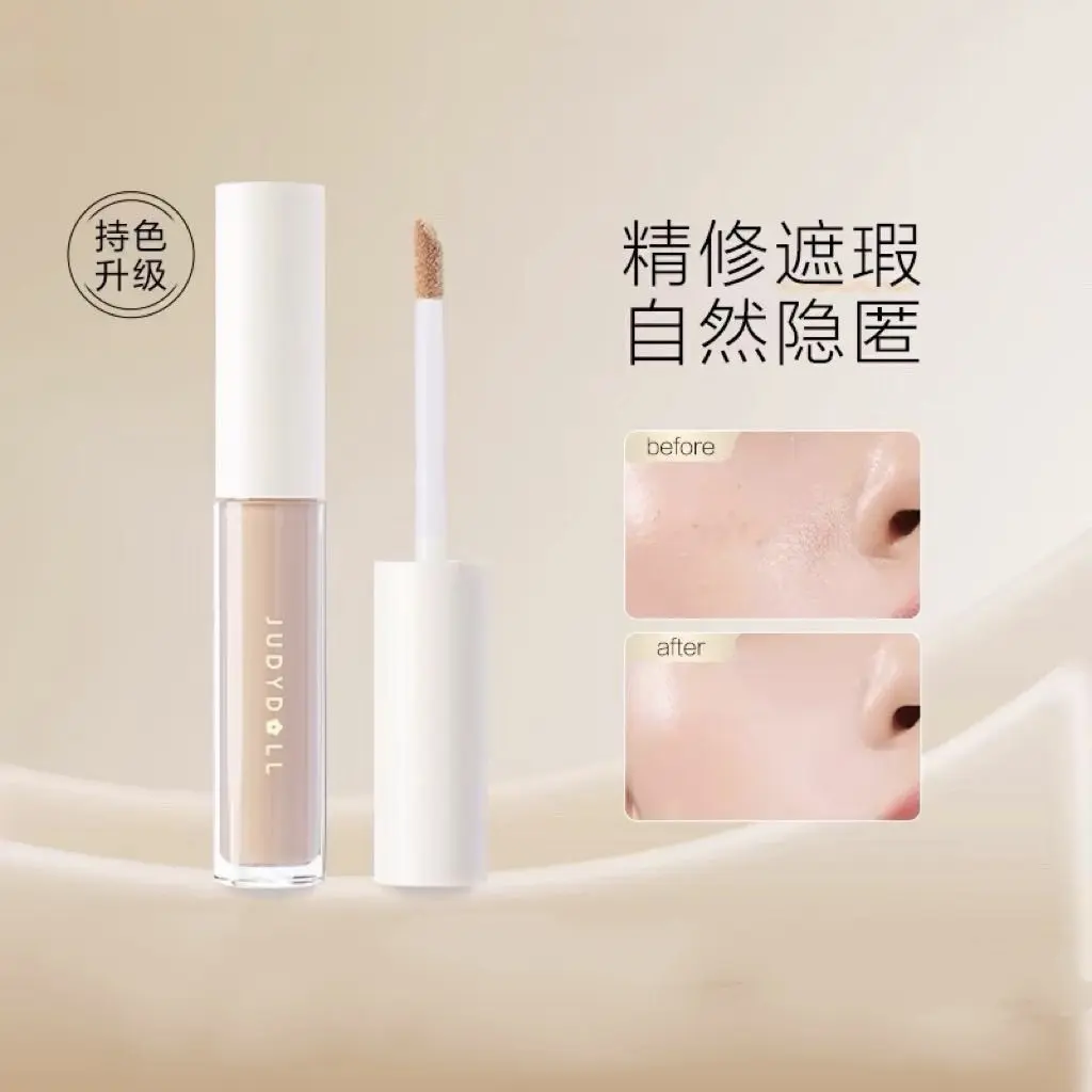 JUDYDOLL Liquid Concealer, Cover Acne Marks, Cover Dark Circles, Face Eye Brightener Foundation Makeup Cosmetic