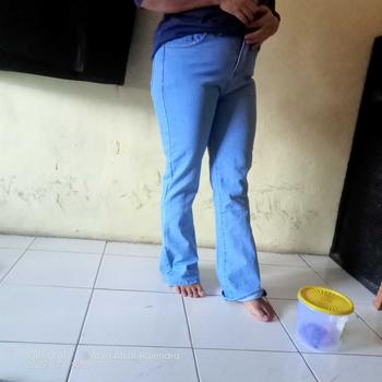 Product Review of Yas Yas - Cutbray jeans higwaist model korean Style Wanita Denim Panjang Cewek Celana Melar celana cutbray outfit ootd  jeans  high  waist cutbray  jeans cutbray cutbray  jeans  wanita cut  bray  jeans  001 Skinny Stretch Nyaman celana  jeans from B** T**K 0