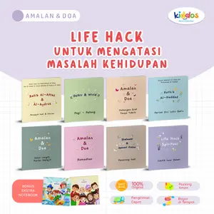 BUKU AMALAN DAN DOA ISLAM - RATHIB AL-HADAD, DZIKIR & WIRID, CANTIK LUAR DALAM, SHALAWAT & ASMAUL HUSNA, KARIER, HUBUNGAN, RAMADHAN  - KIDDOS SMART PUBLISHER