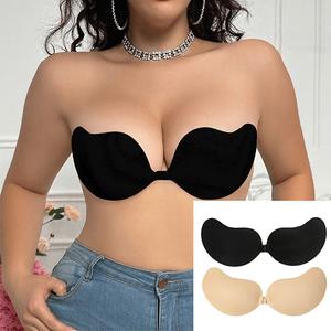 Spice Girl Invisible Flagship Store 1/2/4 pzas Sujetadores de Tela Pegajosa en Forma de Mango para Vestidos de Novia y Diario Alta Gama