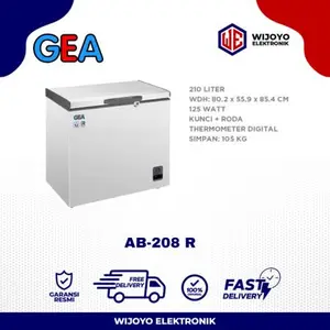 CHEST FREEZER GEA AB-208R Freezer Box GEA Garansi Resmi
