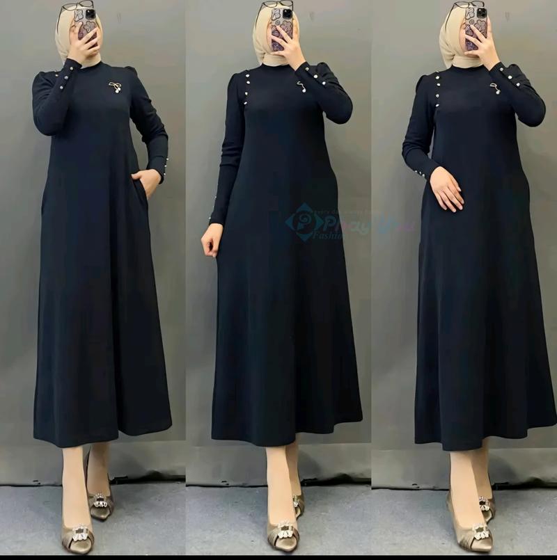 Product Introduction of Luna Gamis Dress Knit Baju Wanita dewasa remaja 4