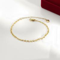 Gambar G231 Gelang  Tangan Rantai Desain Simple polos Korean Style dari mahkota Mall Jewelry Kota Administrasi Jakarta Barat 2 Tokopedia