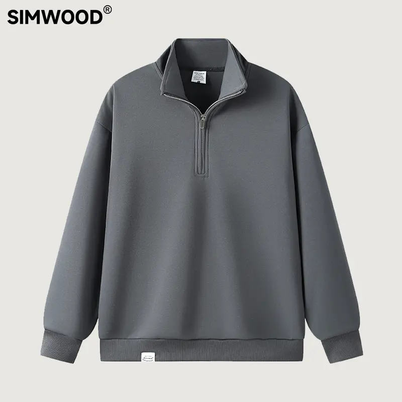 SIMWOOD Performance Minimalist Half-Zip Hoodie TikTok Shop
